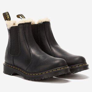 Dr. Martens 2976 Leonore Faux Fur Lined Women's Size 8 Chelsea Boots